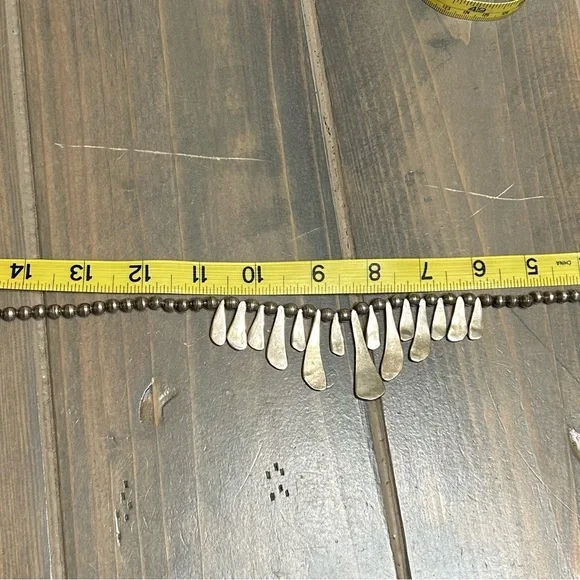 Vintage Sterling Taxco choker/necklacee - Picture 6 of 6